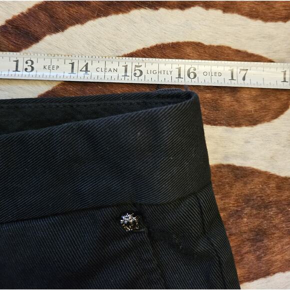 Versace Collection Mens Straight Leg Dress Pants Black EUR 50 180/84A Italy - Picture 6 of 8